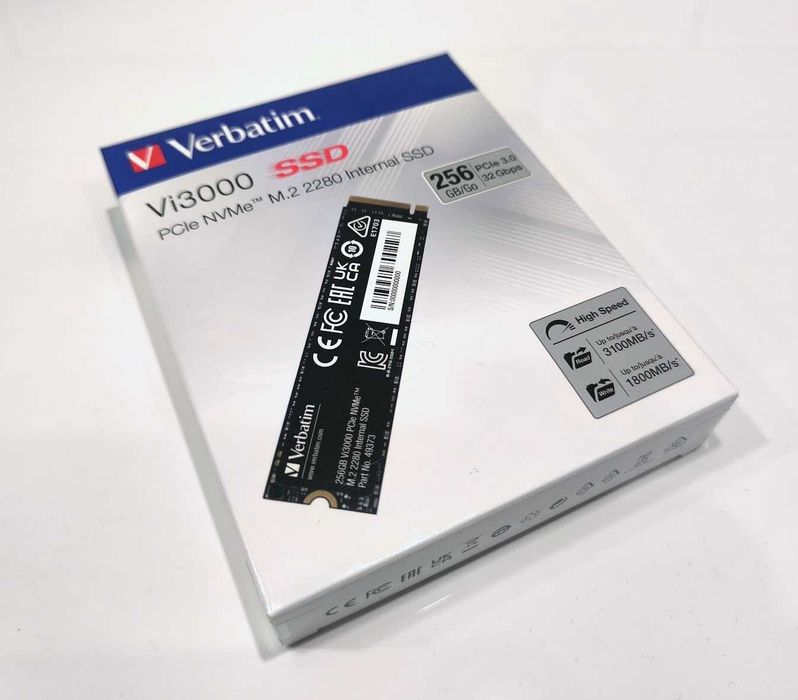 Verbatim Vi3000 256GB M.2 [ Nowy dysk ]