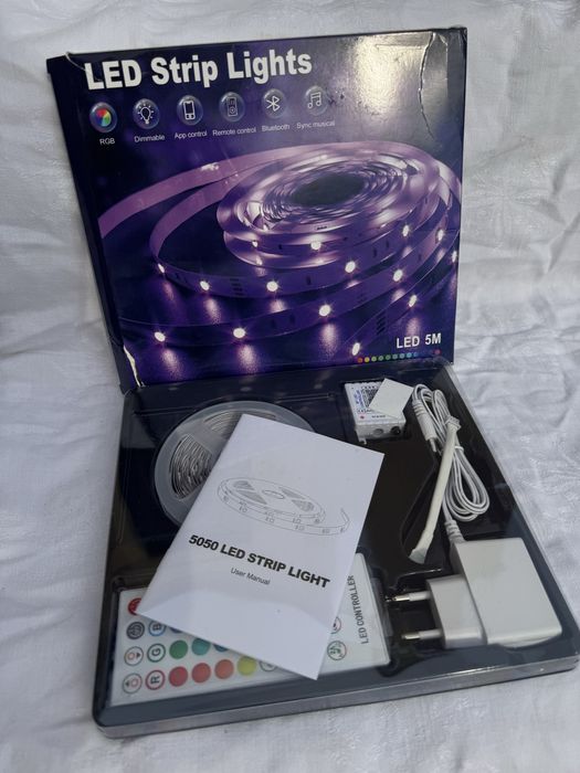 Комплект светодиодной ленты 5050 RGB