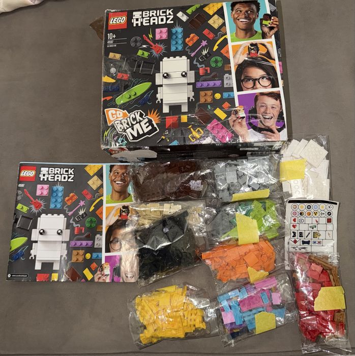 Лего lego 41597 brick headz go brick me