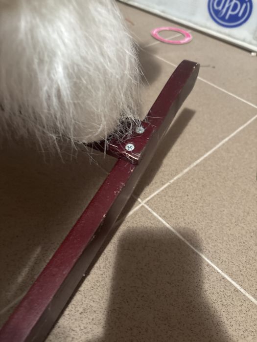 Koń na biegunach z dzwiękiem