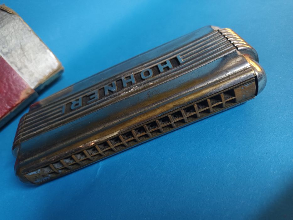 Hohner stara harmonijka ustna rzadko model