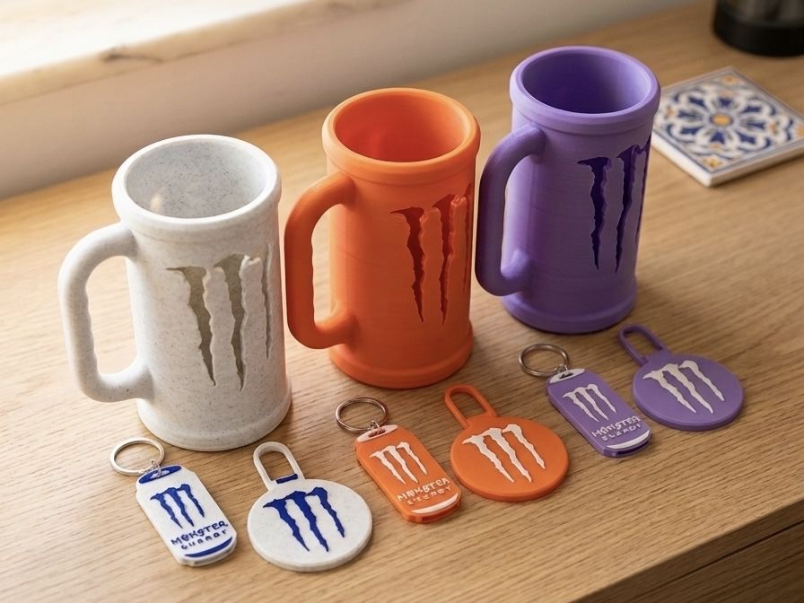 Caneca Temática Monster Energy - Várias Cores