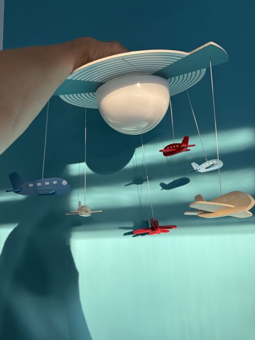 Lampa plafon do pokoju dla chłopca dziecka