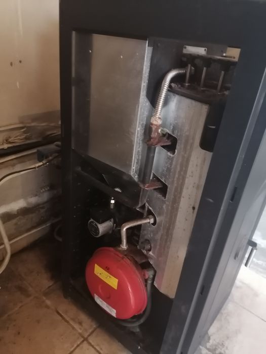 Caldeira de aquecimento central Solzaima 24kw - pellets