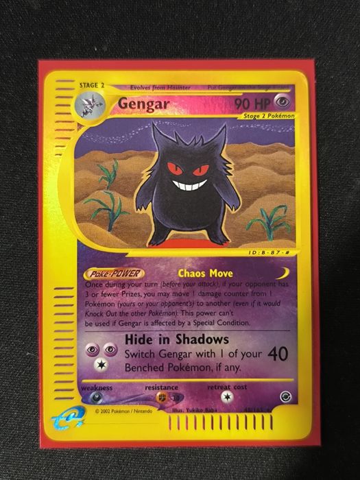 Carta Pokémon Gengar 048/165