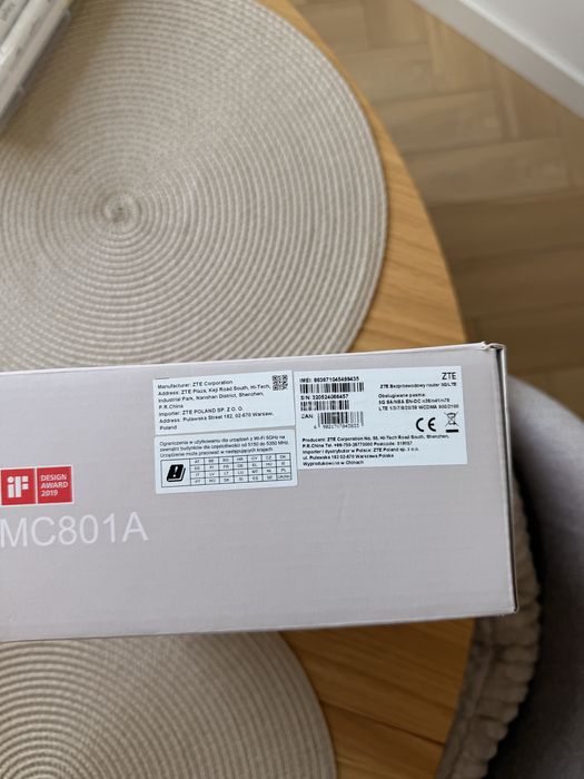 Ruter ZTE MC801A