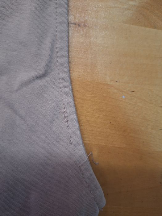 Top Zara bege escura