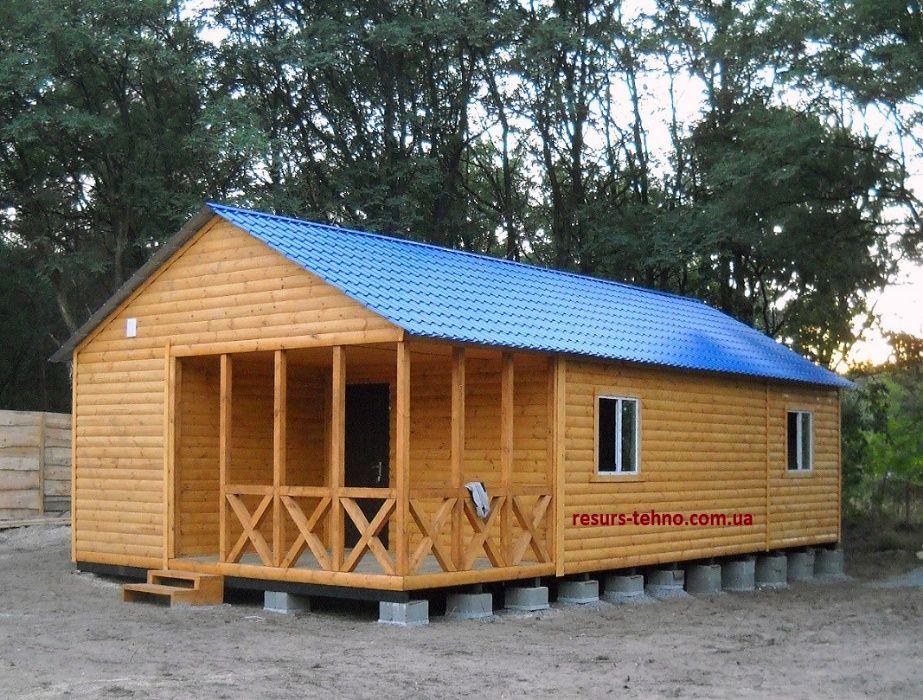 Модульний сбірний будинок для дачі.
