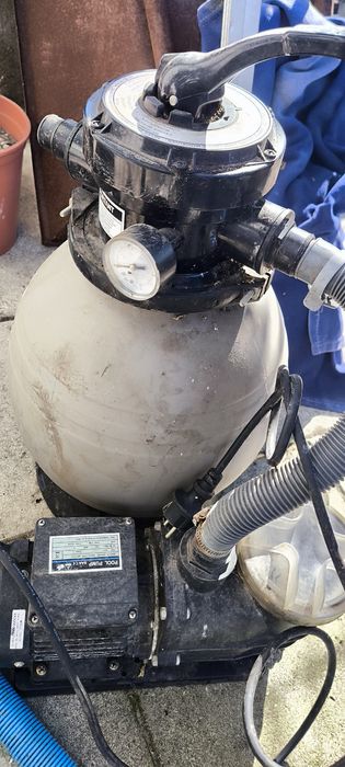 Bomba e Depuradora / Filtro de Areia para Piscina (com Vidro Filtrante)