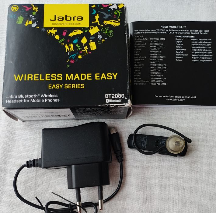 Блютуз Jabra, модель BT2080.