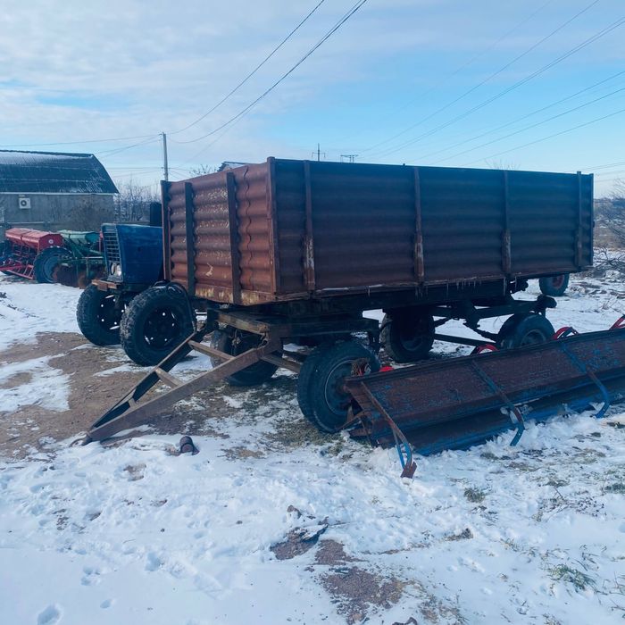 Прицеп 2ПТС4. Причіп тракторний