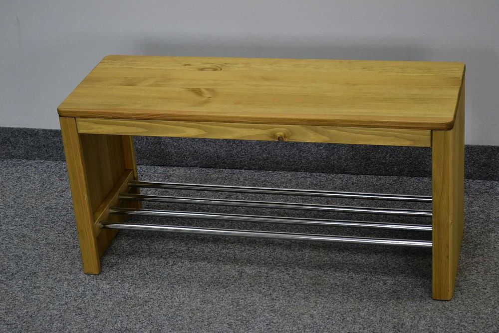 PÓŁKA NA BUTY, drewniana, sosnowa