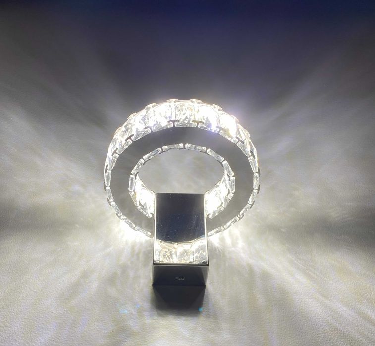 Candeeiro de Aplique de Cristal