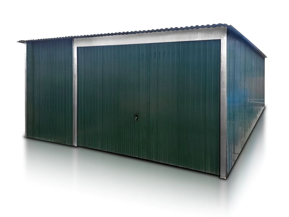 Garaż blaszany 4x5 garaże blaszane blaszak producent montaż transport