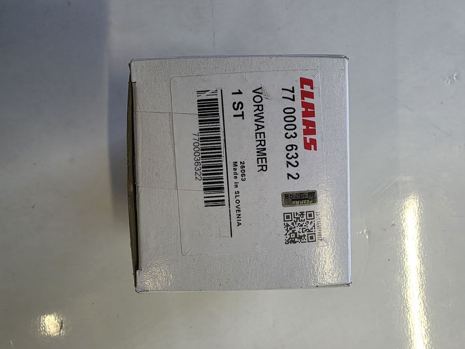 Podgrzewacz do ciagnika CLAAS