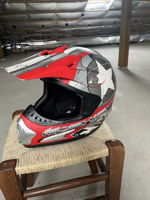 Kask motocyklowy cross