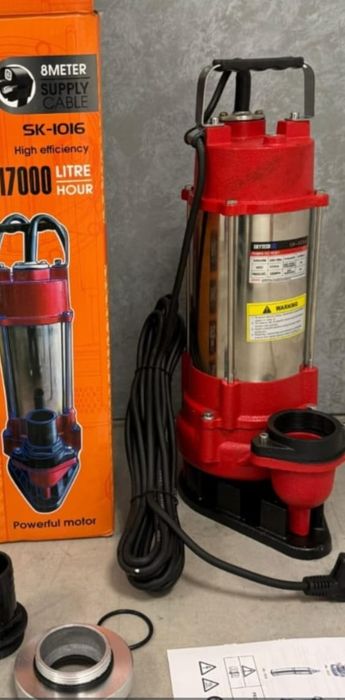 Pompa SZAMBA wody czystej największą najmocniejsza 4500w SKYTECH