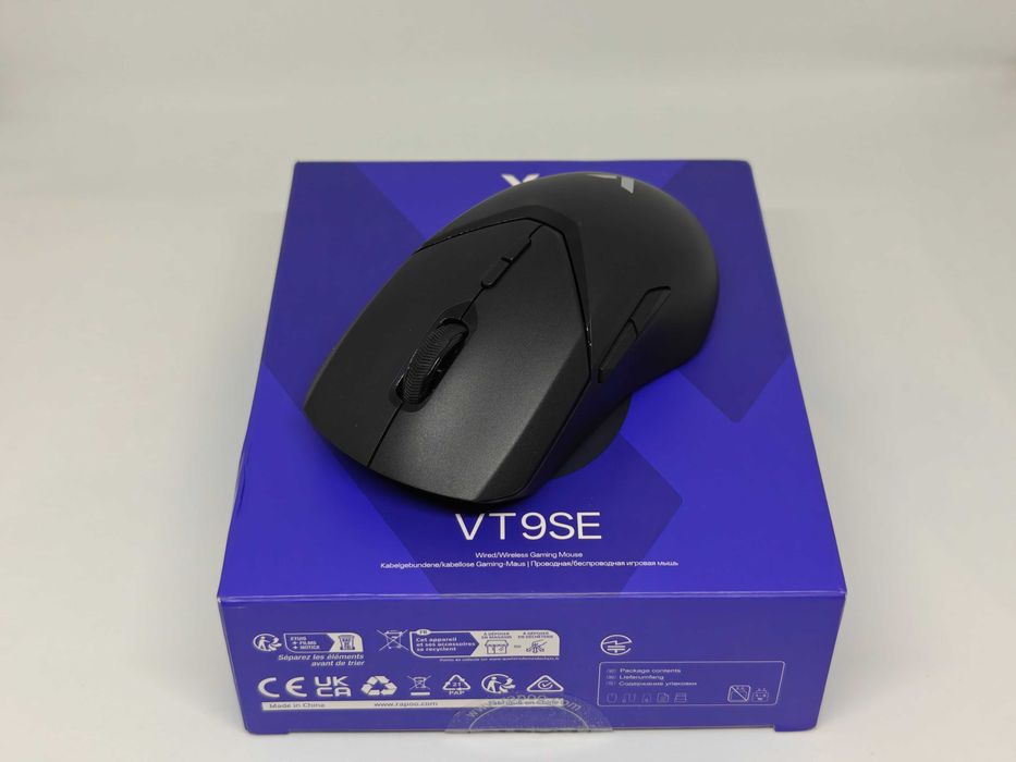 Миша ігрова Rapoo VT9SE, бездротова, PAW 3311, 12000 Dpi, нова.