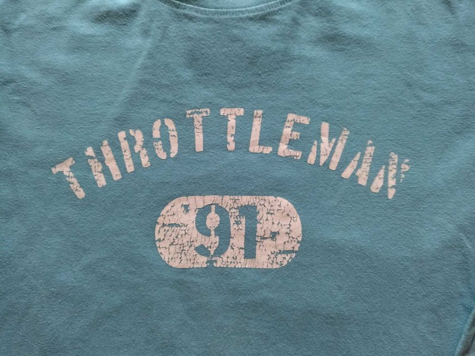 Sweatshirt verde Throttleman - Baixa de preço