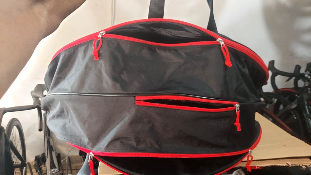 Sacos de transporte de bicicleta rodas e Alforges