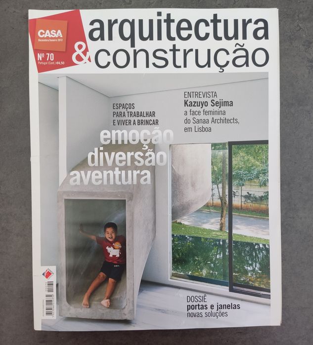 5 Revistas de Arquitectura & Construção - N° 69, 70, 71, 74 e 75