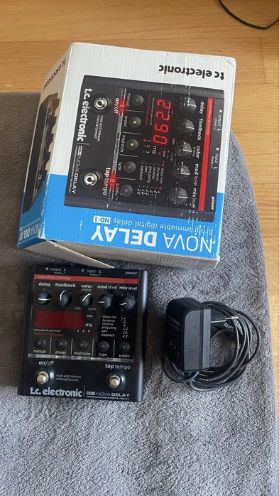 Pedal de delay, nova delay