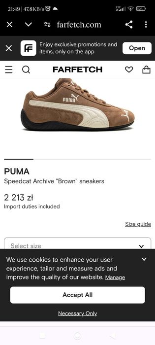 Puma rozm 38 sneakersy kolekcjonerskie