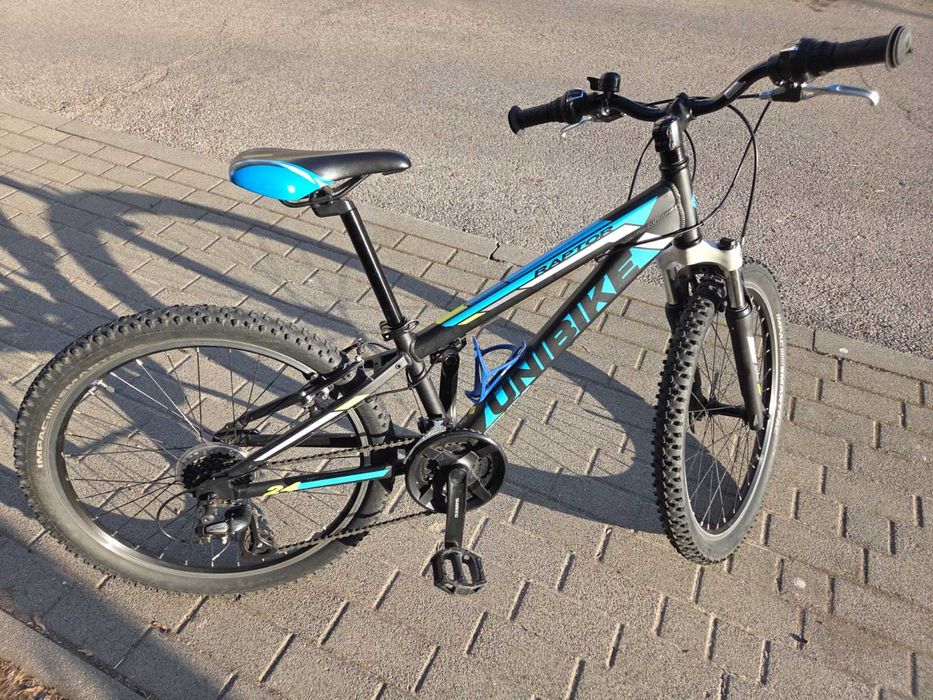 Unibike Raptor koła 24” dla chlopca 6-9 lat