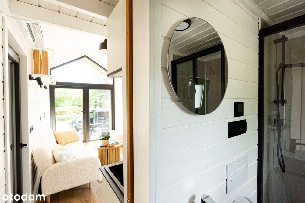 2 wolnostojące, całoroczne i niezależne domy typu Tiny House