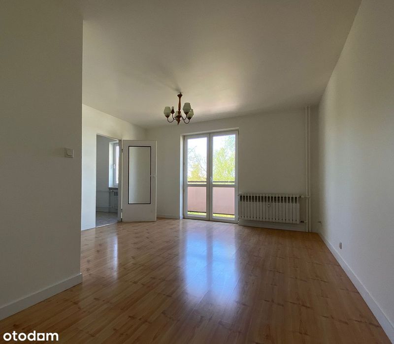 Słoneczna kawalerka z widokiem na zieleń | Duży balkon | I piętro