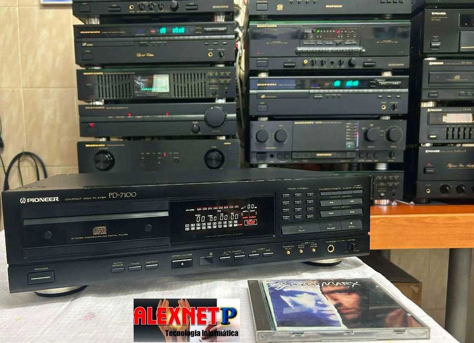 Pioneer CD PD-7100 impecável topo de série raro