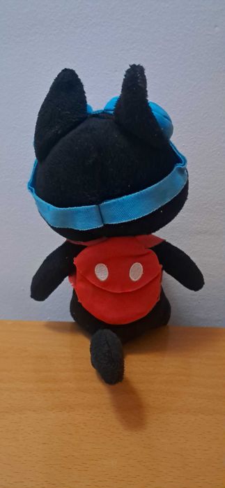 Peluche gato preto ikea