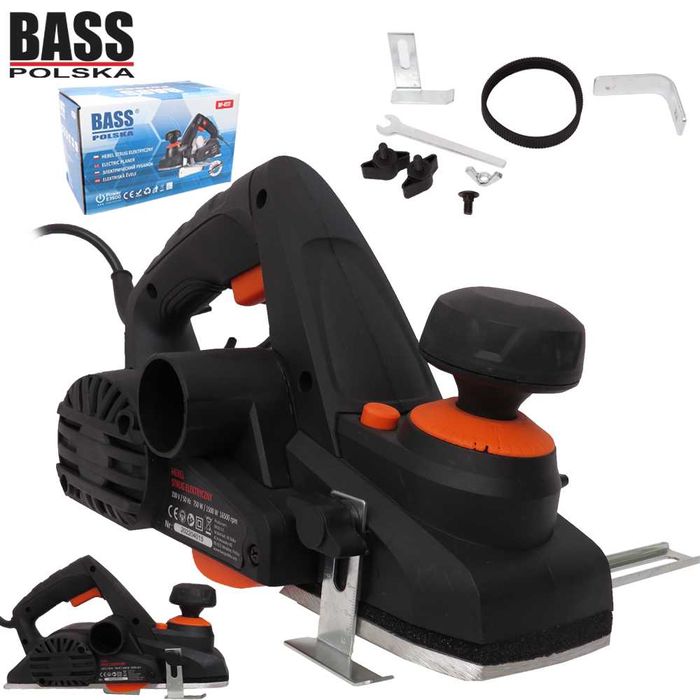 BASS POLSKA Strug Hebel Elektryczny Do Drewna Heblarka 1500w BP4777