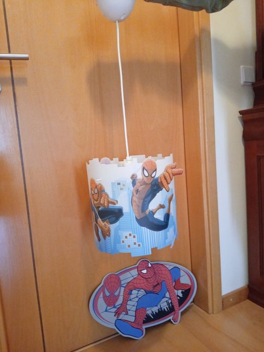 Candeeiro Homem aranha 3 D