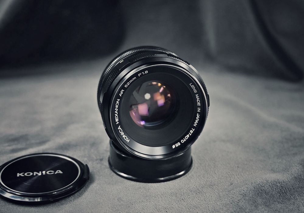 Vintage-Retro obiektyw HEXANON AR 1.8/52mm