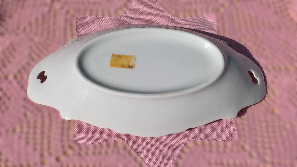 Półmisek mały, śledziówka, rawierka, Iwona Złota Róża, Róża Chodzieska