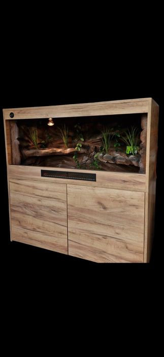 Zestaw Terrarium Komoda Agama Gekon Wąż Od Ręki Wysyłka