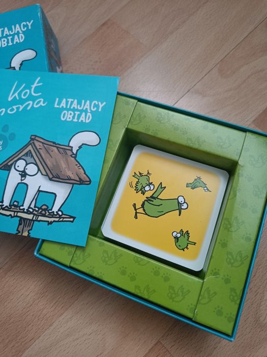 Gra rodzinna Kot Simona Latający Obiad wydawnictwa MDR.