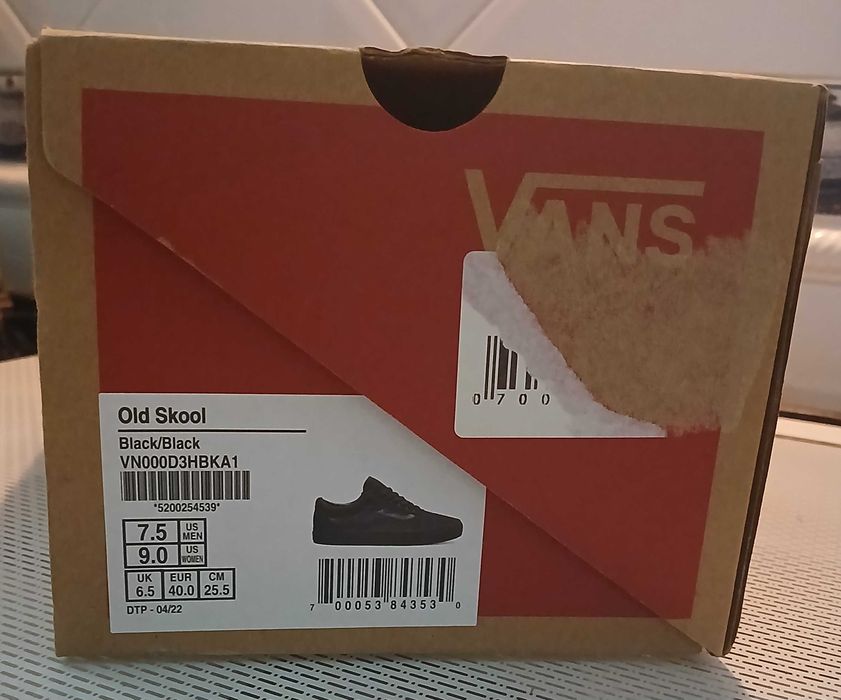 Ténis Vans Old Skool n.° 40 a estrear