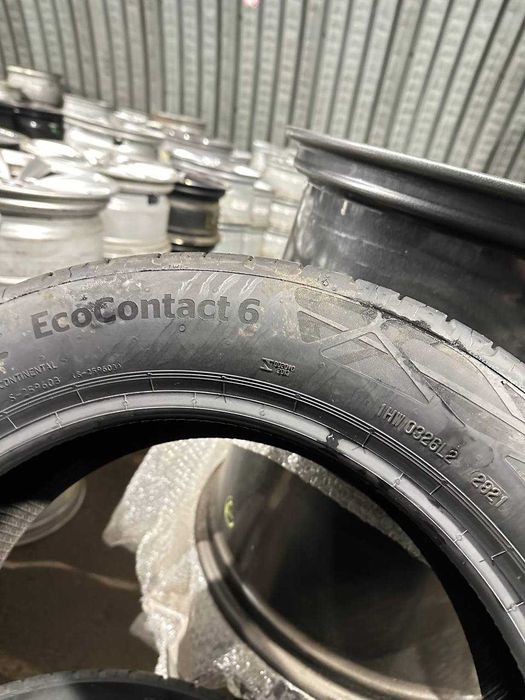 Шини б/у ЛІТО 195/55 R16 Continental EcoContact 6 DEMO комплект EA29