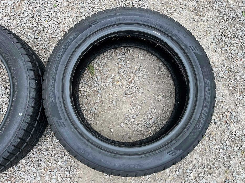 Opony 215/55R18 Fortune FSR-901 Zima 2sztuki 6,29mm bieżnika