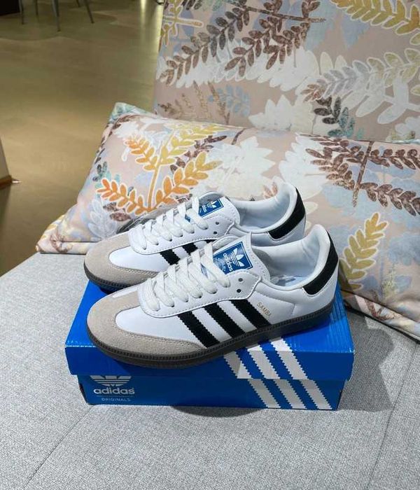 Adidas Samba bialo czarne damskie meskie sneakersy BESTSELLER R.38,5