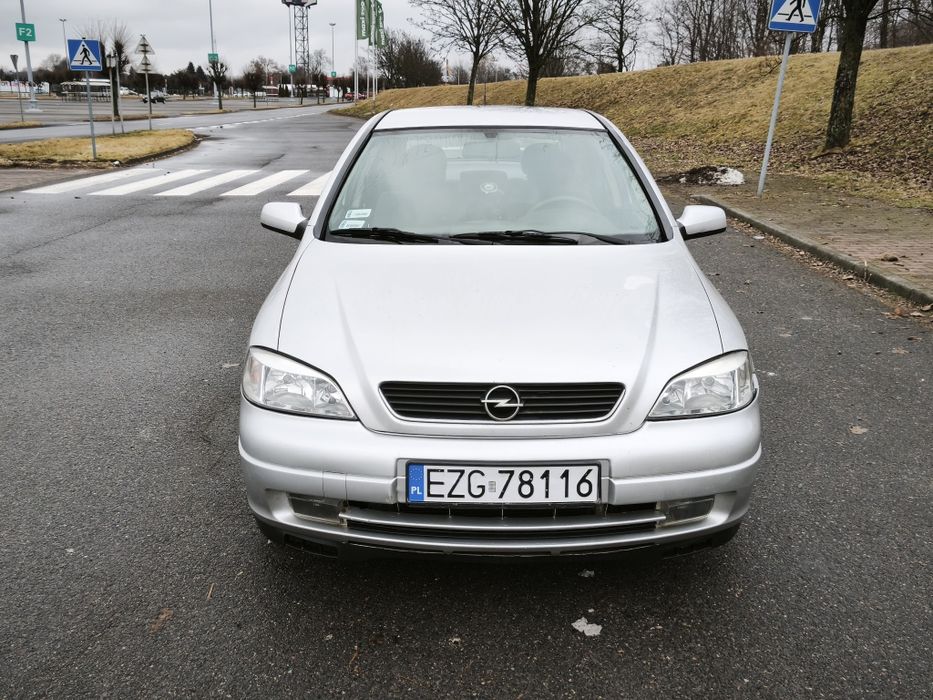 Opel Astra G 1.4 benzyna + LPG 2003r Hak, czujniki parkowania.