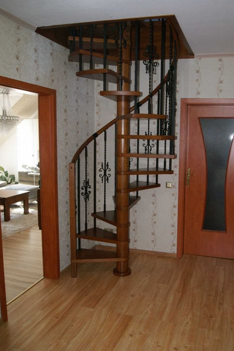 Schody Kręcone Spiralne DUDA Model BERLIN KUTY 110 CM