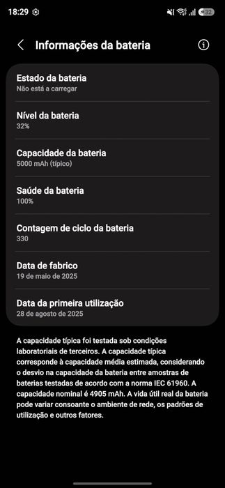 Samsung A56 p/ troca