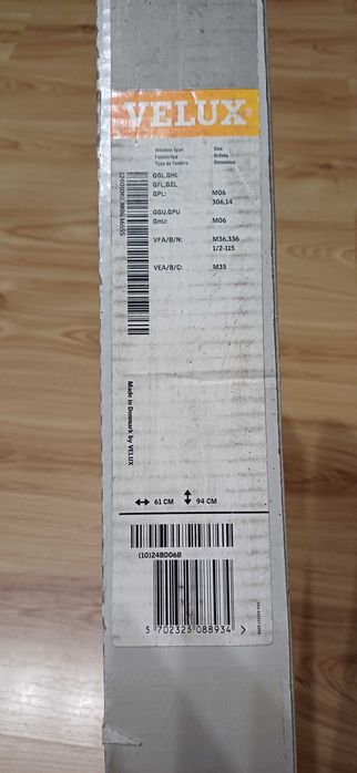 Velux DKL M06 1655S roleta brązowa NOWA