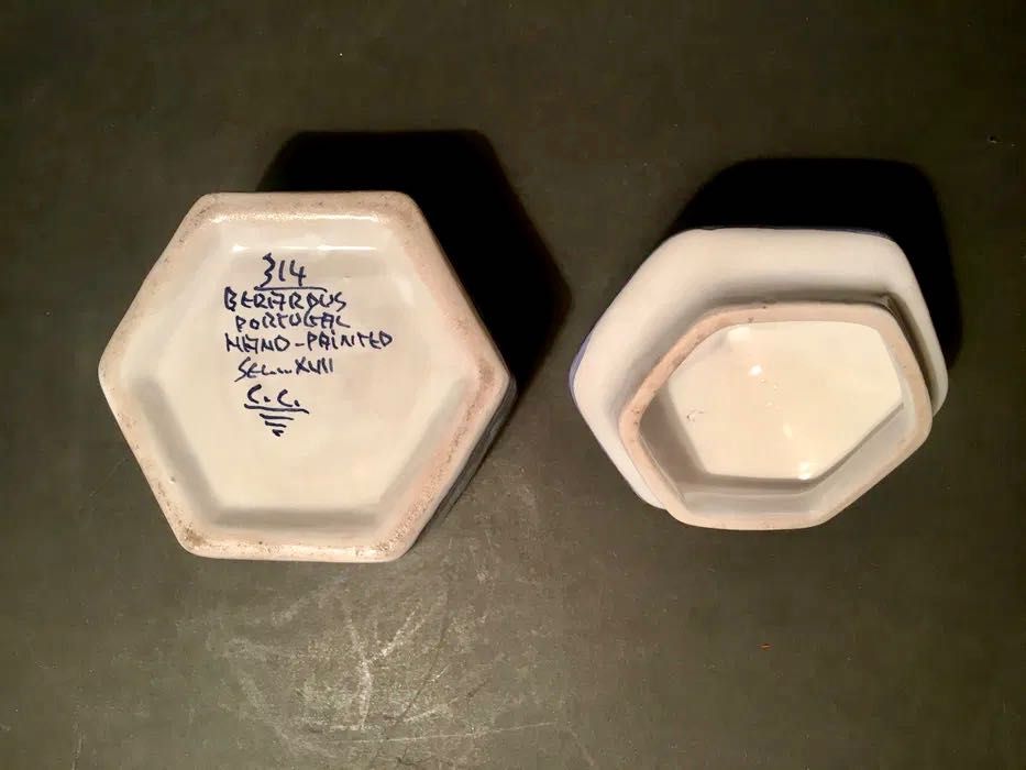 BERARDUS - desenho séc. XVII - pintada à mão - 10x8,5 cm/s