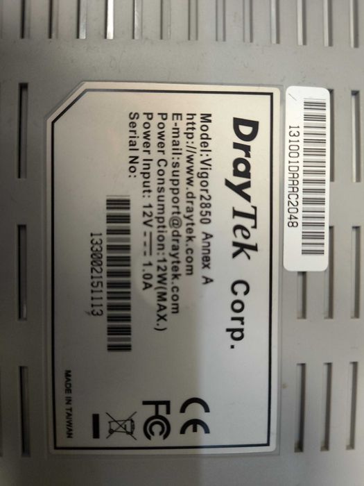 używany firewall VDSL2 DrayTek Vigor 2850