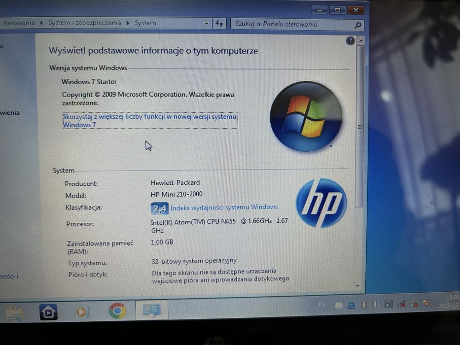 Notebook / laptop Hp Mini 210
