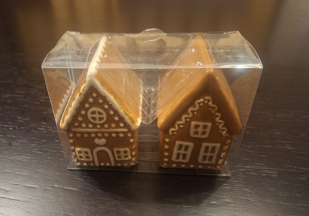 Saleiro e pimenteiro de Natal